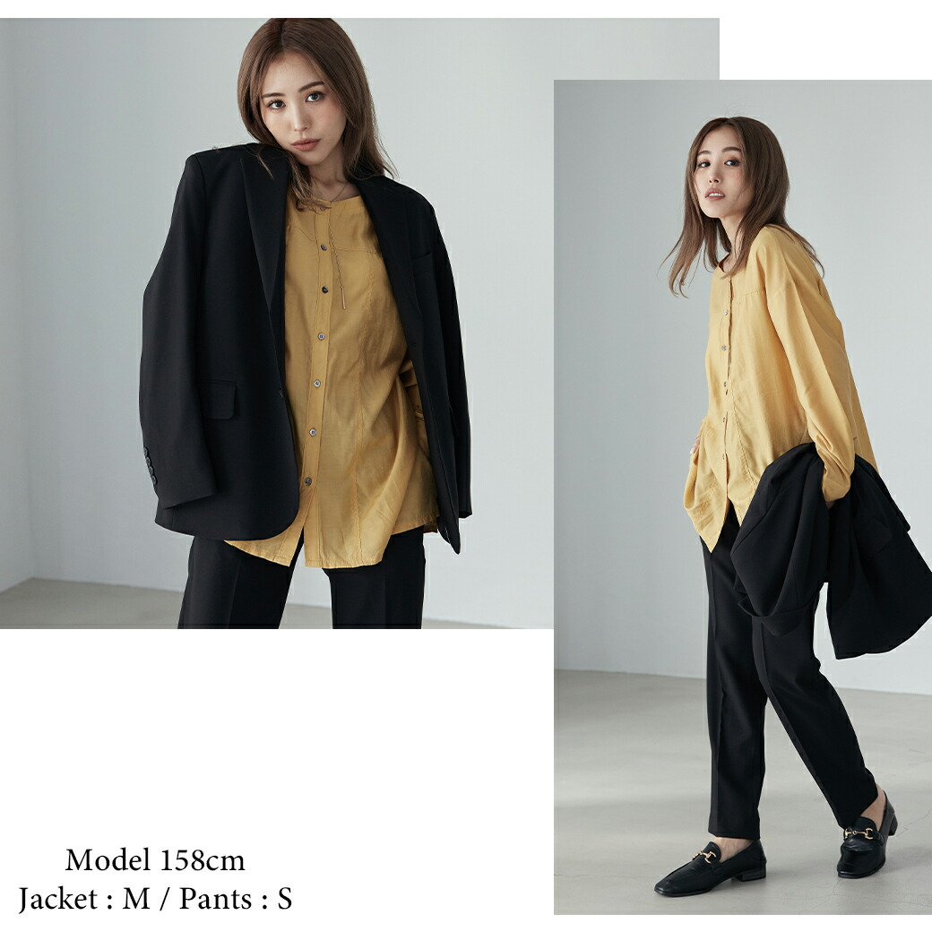 楽天市場】スーツ レディース ブラック 黒 BOYSHE Basic SUIT【BLACK