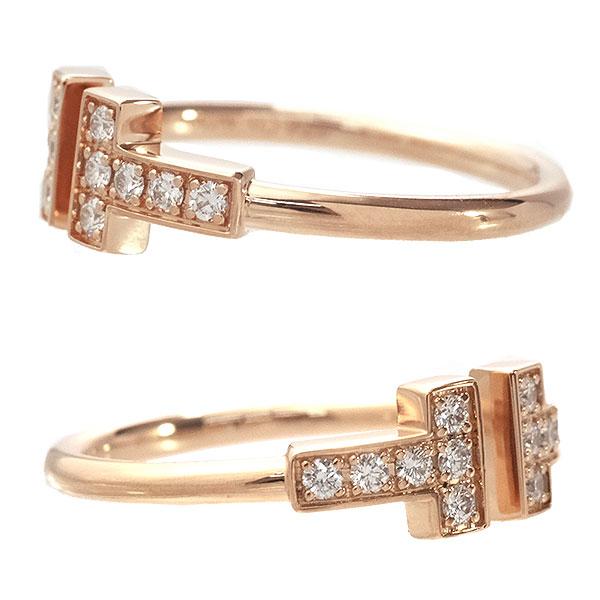 楽天市場】送料無料 本物 TIFFANY＆Co. ティファニー T ダイヤモンド