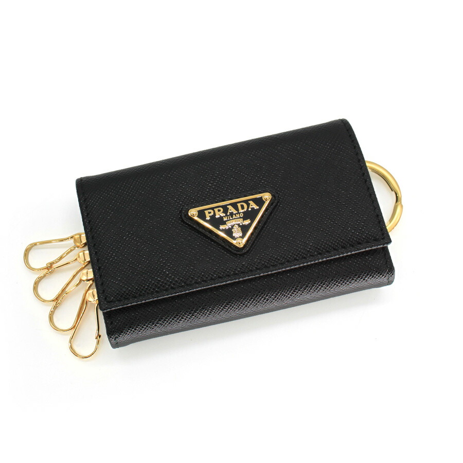 楽天市場】プラダ PRADA (1PG004 QHH)サフィアーノレザー キーケース