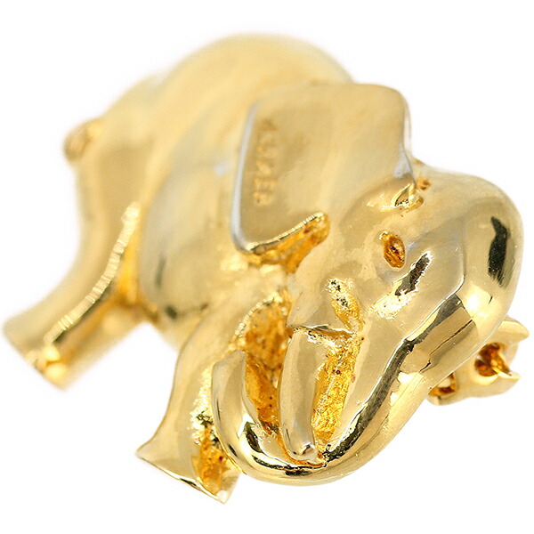 楽天市場】【30%OFF】 エルメス ブローチ エレファント 象 メタル GP