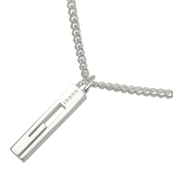 楽天市場】【10%OFF】 グッチ ネックレス カットアウトGバー Gロゴ