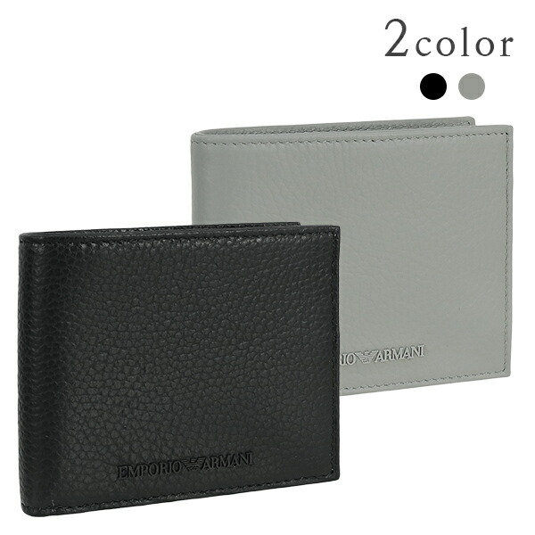 楽天市場】【10%OFF】 エンポリオ アルマーニ 二つ折り財布 メンズ