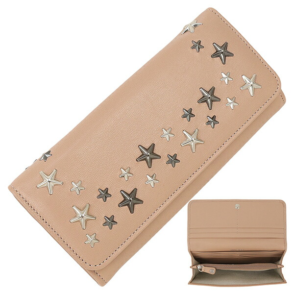 楽天市場】ジミーチュウ 長財布 レディース ニノ NINO スタースタッズ