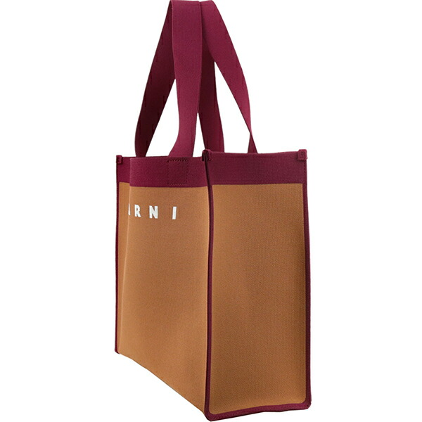 楽天市場】【30%OFF】 マルニ トートバッグ MARNI ロゴ ポーチ付き