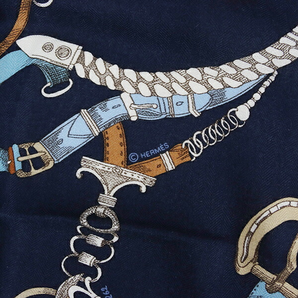 楽天市場】【新品】 エルメス ショール カレ ジェアン 140 シュヴォー