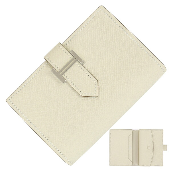 楽天市場】【10%OFF】 エルメス 二つ折り財布 ベアン ミニ エプソン