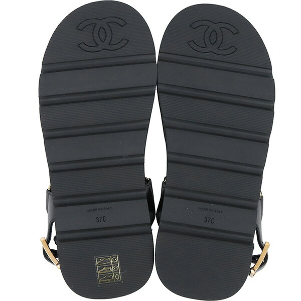 楽天市場】【10%OFF】 シャネル サンダル 37Cサイズ 約24cm マトラッセ