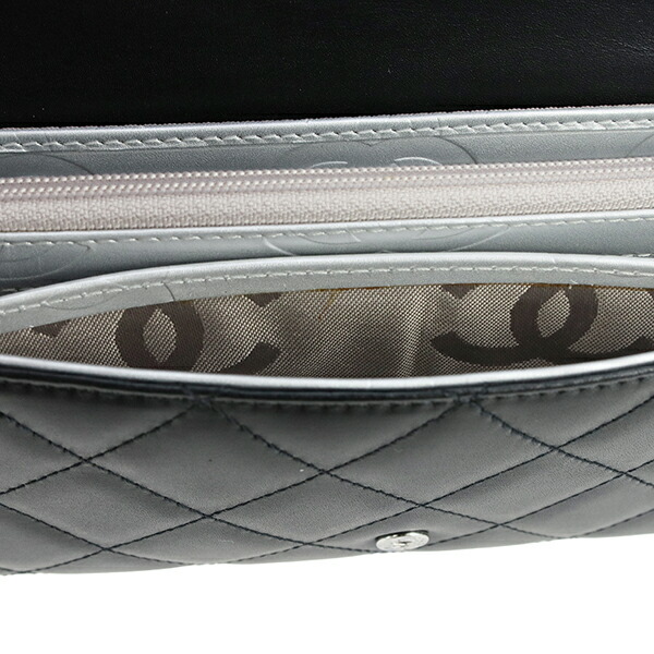 楽天市場】【10%OFF】 シャネル 長財布 フラップロングウォレット