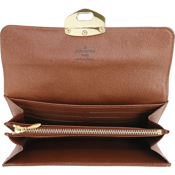 楽天市場】【10%OFF】 ルイヴィトン 長財布 ポルトフォイユ サラ