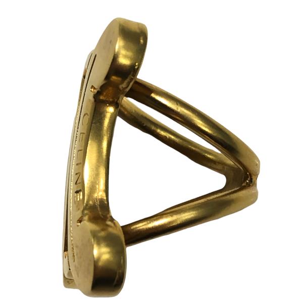 楽天市場】セリーヌ/CELINEマカダムスカーフリング真鍮トリオンフGP