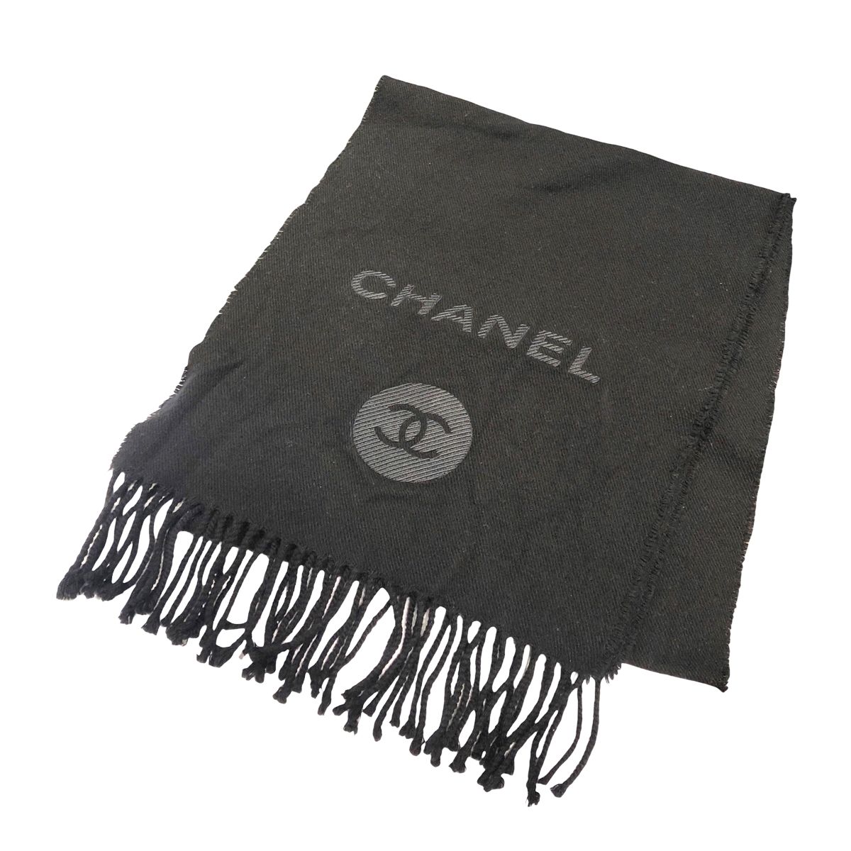 楽天市場】【中古】 CHANEL シャネル ココマーク フリンジ ウール
