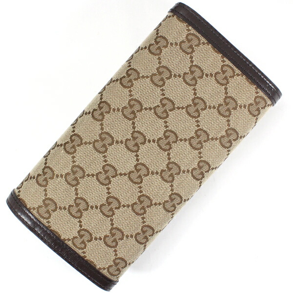 楽天市場】グッチ 長財布 二つ折り ルーチェGG キャンバス