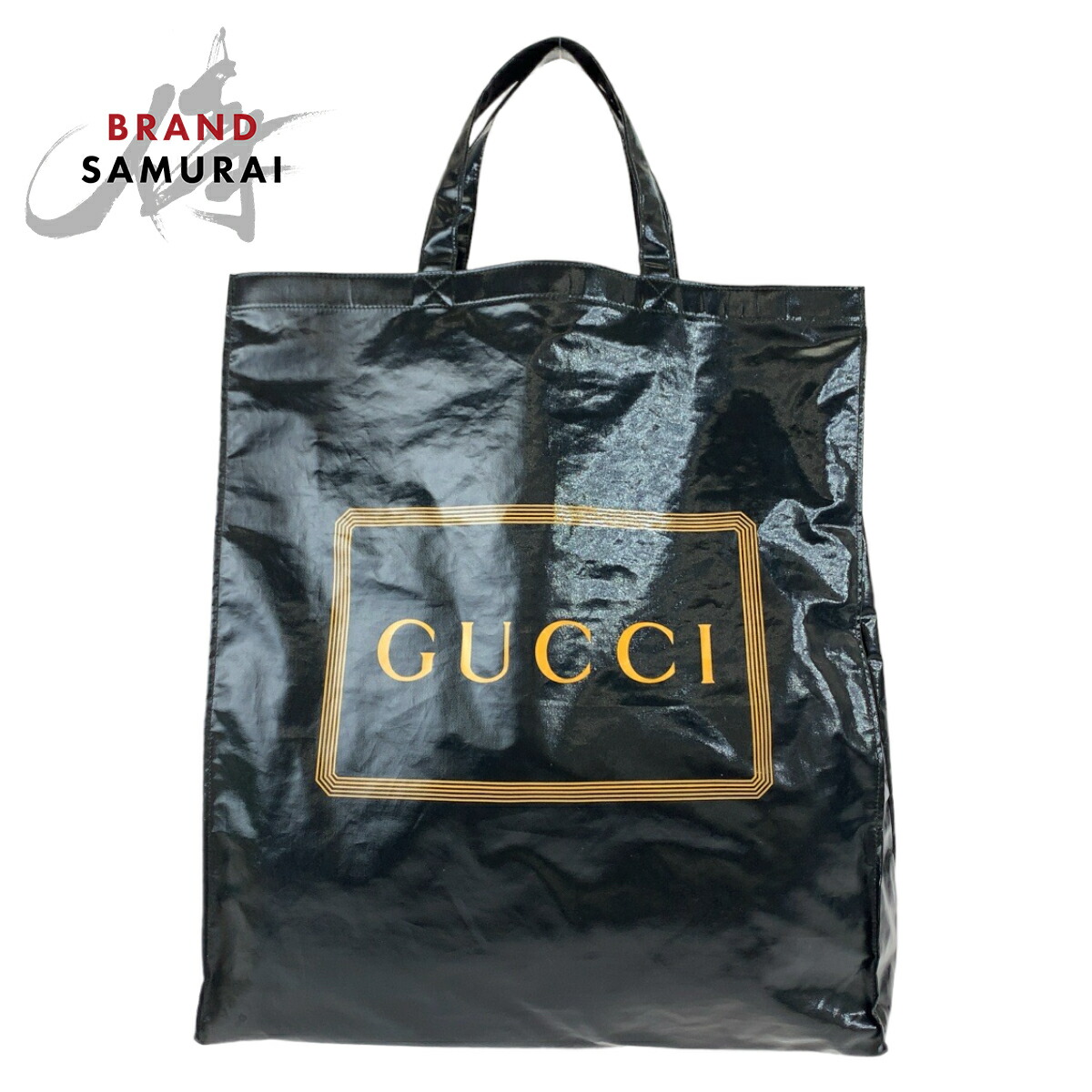 楽天市場】超美品 GUCCI グッチ ブラック イエロー コーティング