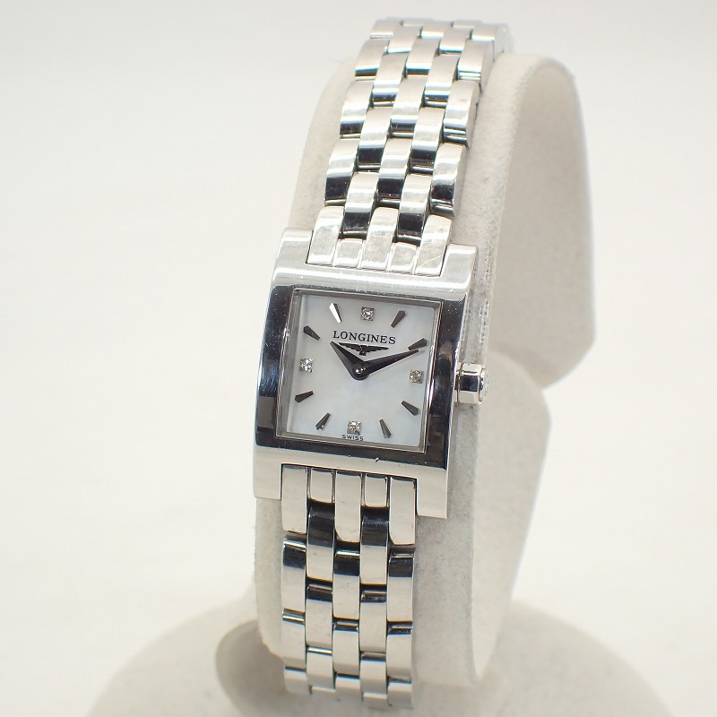 楽天市場】ロンジン【LONGINES】SSドルチェヴィータシェル文字盤ダイヤ