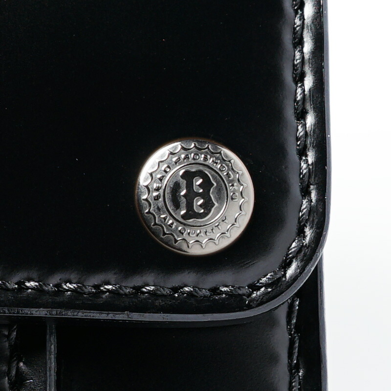 楽天市場】トラッカーズウォレット コードバン 黒【長財布/ロング