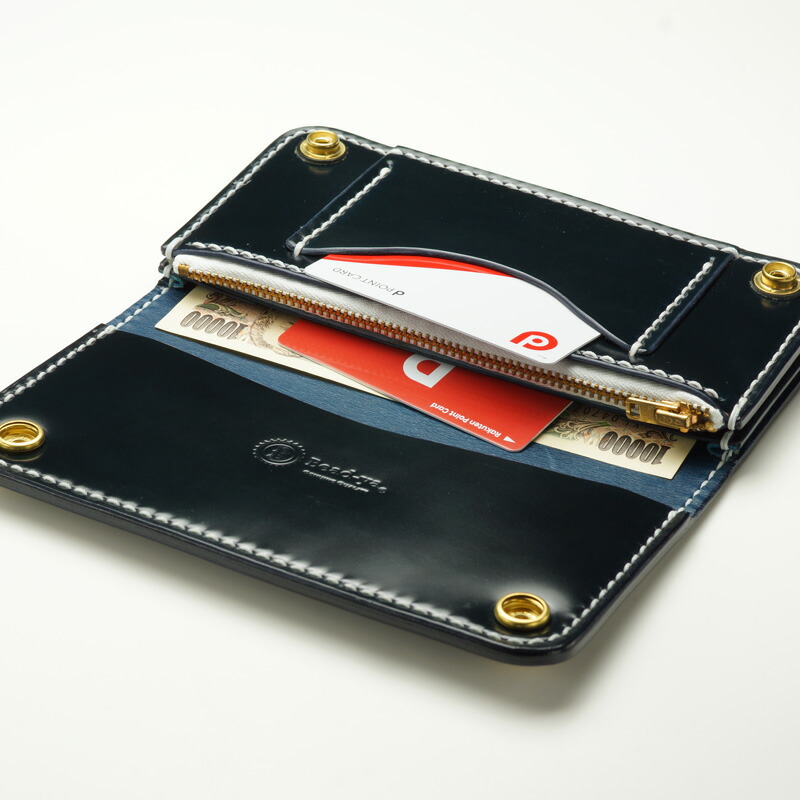 楽天市場】トラッカーズウォレット コードバン TYPE II 本藍染め【長