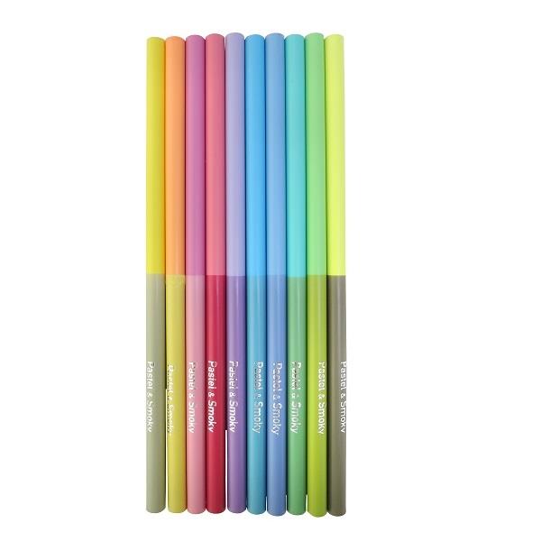 楽天市場】ツイン色鉛筆 パステル&スモーキー 10本(20色)入 (100円