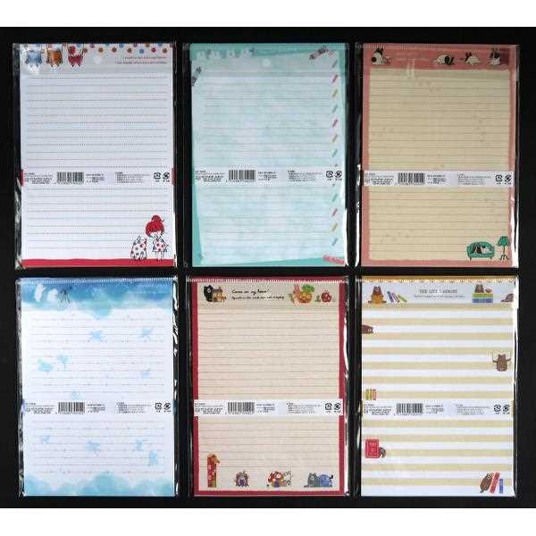 楽天市場】コミュニケーションレターセット 2 キャラクターデザイン