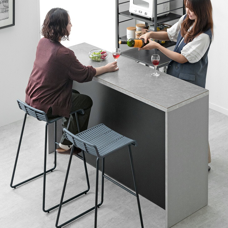 楽天市場】2脚セット カウンターチェア 背もたれ 低め ロー バーチェア