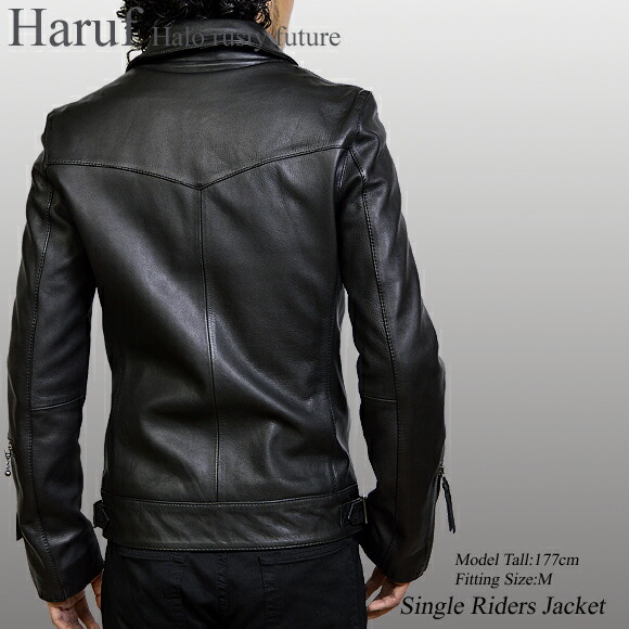 楽天市場】本革 レザージャケット ライダースジャケット メンズ 衿付き