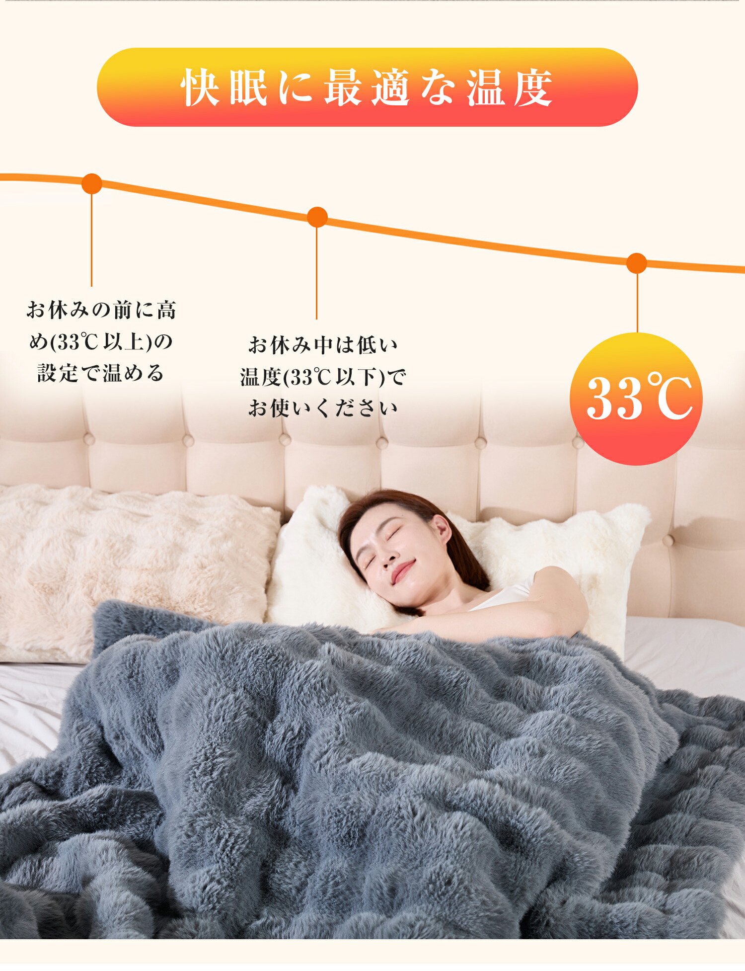 楽天市場】電気毛布 掛け敷き 兼用 日本製炭素繊維ヒーター ダブル