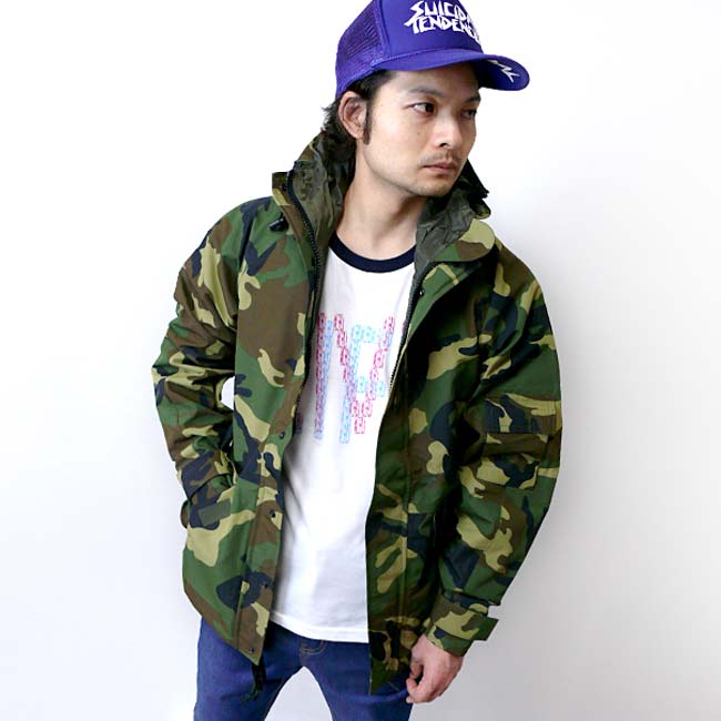 楽天市場】【送料無料】ECWCS パーカー（ウッドランド）【ゴアテックス