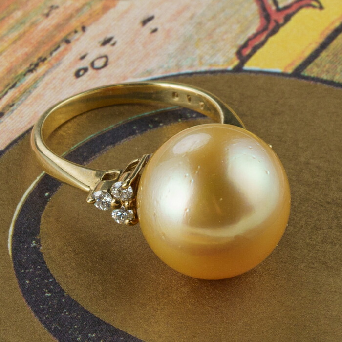 楽天市場】【スーパーSALE限定クーポン】 K18 天然 南洋ゴールドパール