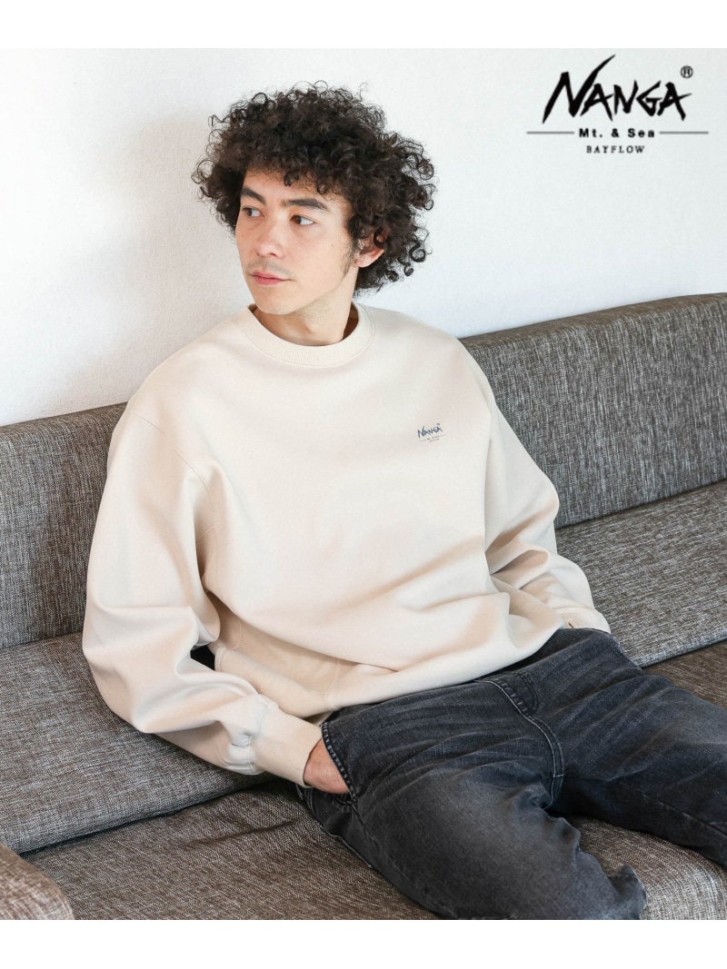 楽天市場】【NANGA Mt.&Sea(ナンガ)】別注クルースウェット BAYFLOW