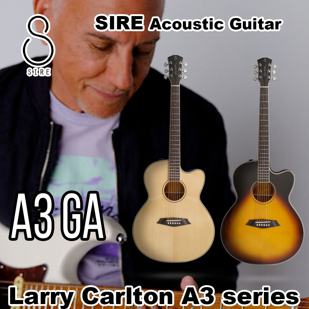 楽天市場】SIRE（サイアー） アコースティックギター A3 GA NT/VS