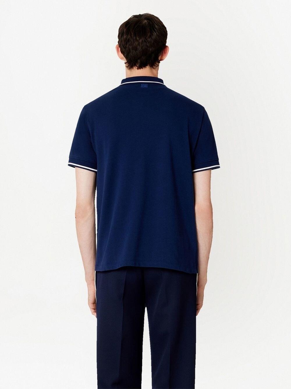 楽天市場】Ami Paris アミパリス ロゴ入り コットンポロシャツ Mサイズ