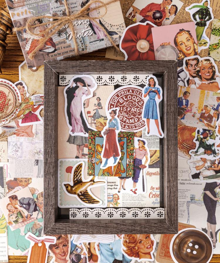 楽天市場】即日出荷 4種類素材 詰め合わせ コラージュ 素材 セット