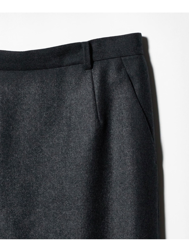 楽天市場】【SALE／30%OFF】＜6(ROKU)＞フラノ グレー タイトスカート