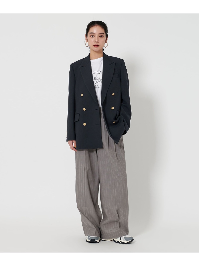 楽天市場】ポリエステルブレンド ダブル ジャケット BEAUTY&YOUTH