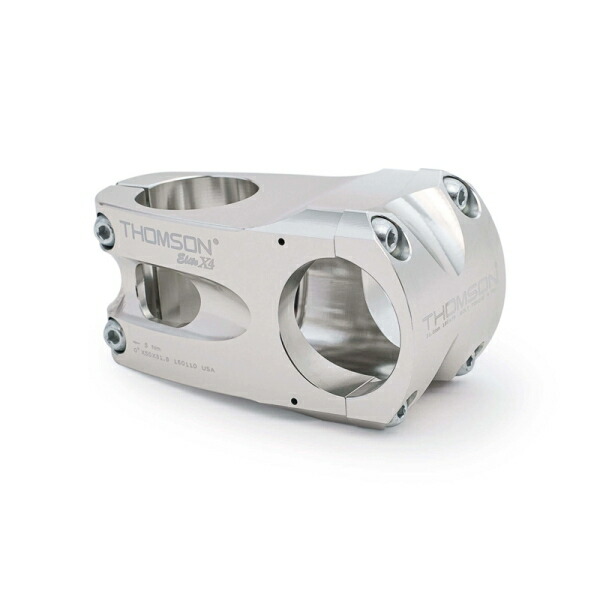 楽天市場】自転車 ステム トムソン THOMSON ELITE X4 STEM シルバー