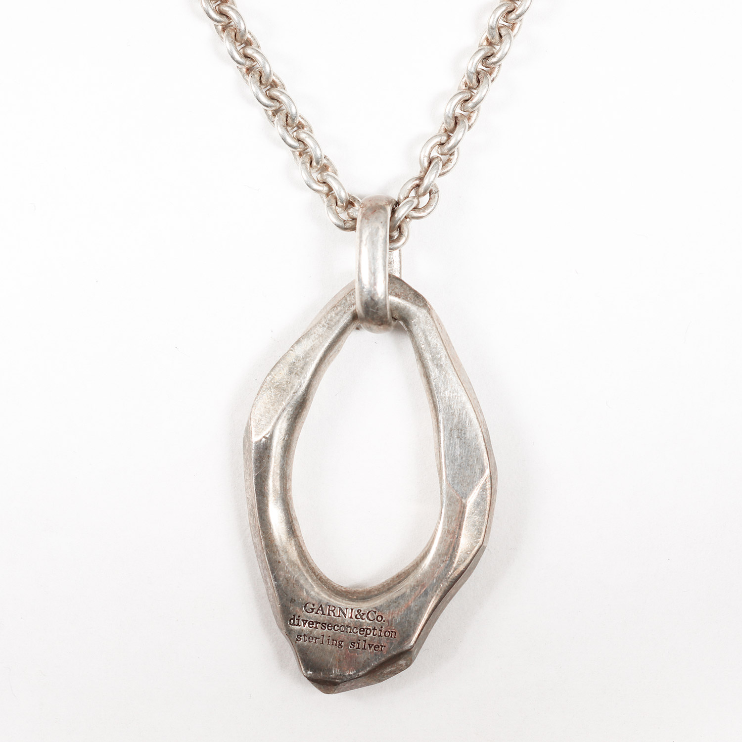 楽天市場】GARNI ガルニ クロッケリー リング ネックレス シルバー