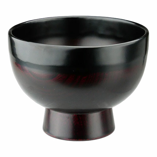 楽天市場】越前漆器 端布合鹿椀 黒溜木地呂 : ベルセーブ