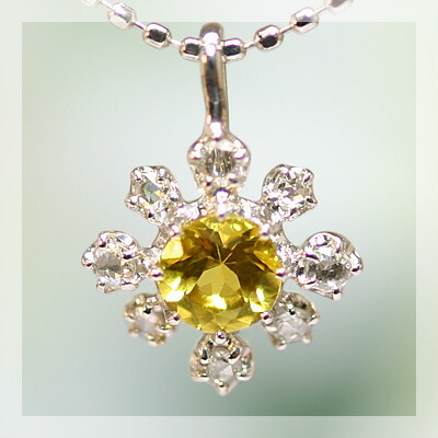 楽天市場】イエローベリル ペンダントの通販