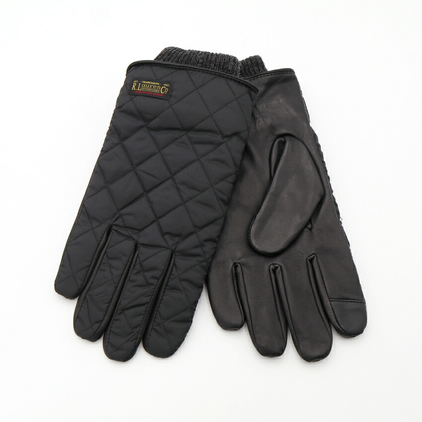 楽天市場】RALPH LAUREN スマホ対応レザー手袋 PG0078 / POLO ポロ