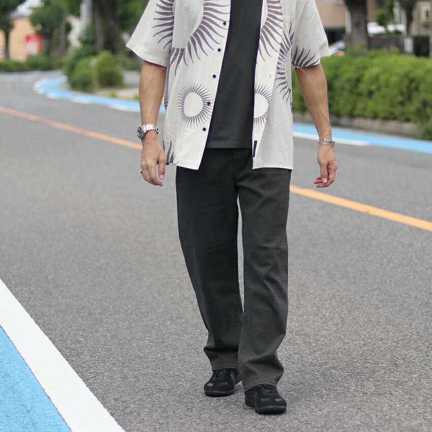 楽天市場】YANUK ヤヌーク ワイドストレートデニム ROOMY ルーミー