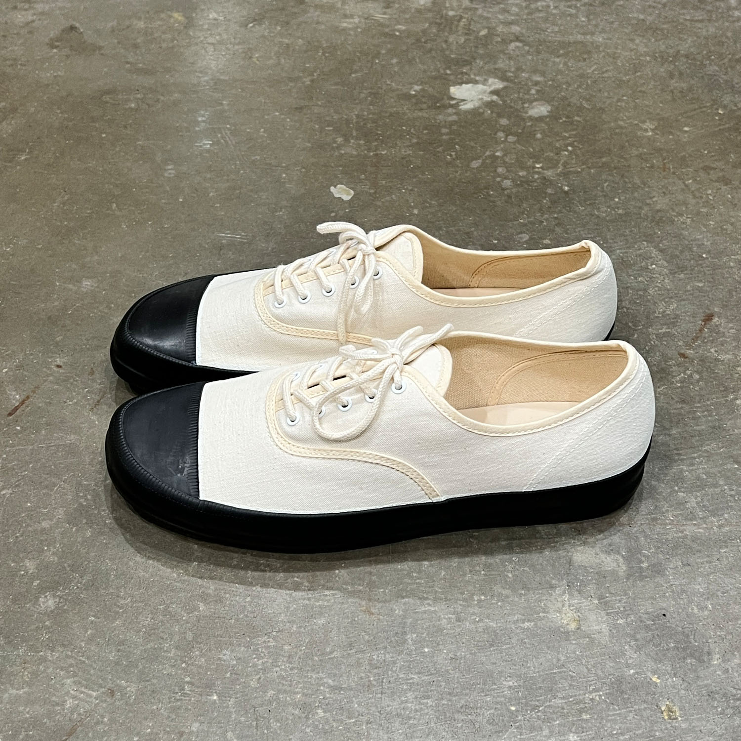 楽天市場】MARBOT【マルボー】-OXFORD SNEAKERS(NATURAL/BLACK) : chanto.