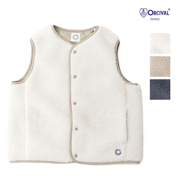 楽天市場】ORCIVAL オーシバル レディース ボアフリース ノーカラー