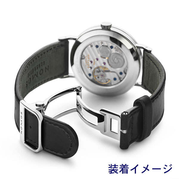 楽天市場】ノモス NOMOS 純正Dバックル 16mm/18mm ステンレス プッシュ