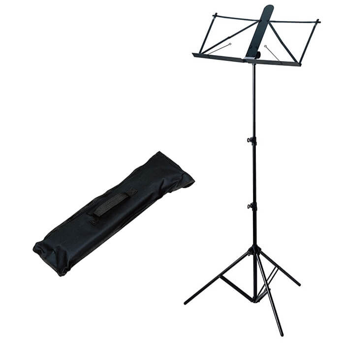 楽天市場】譜面台 KIKUTANI KMS-7B キクタニ アルミ製 軽量 折りたたみ