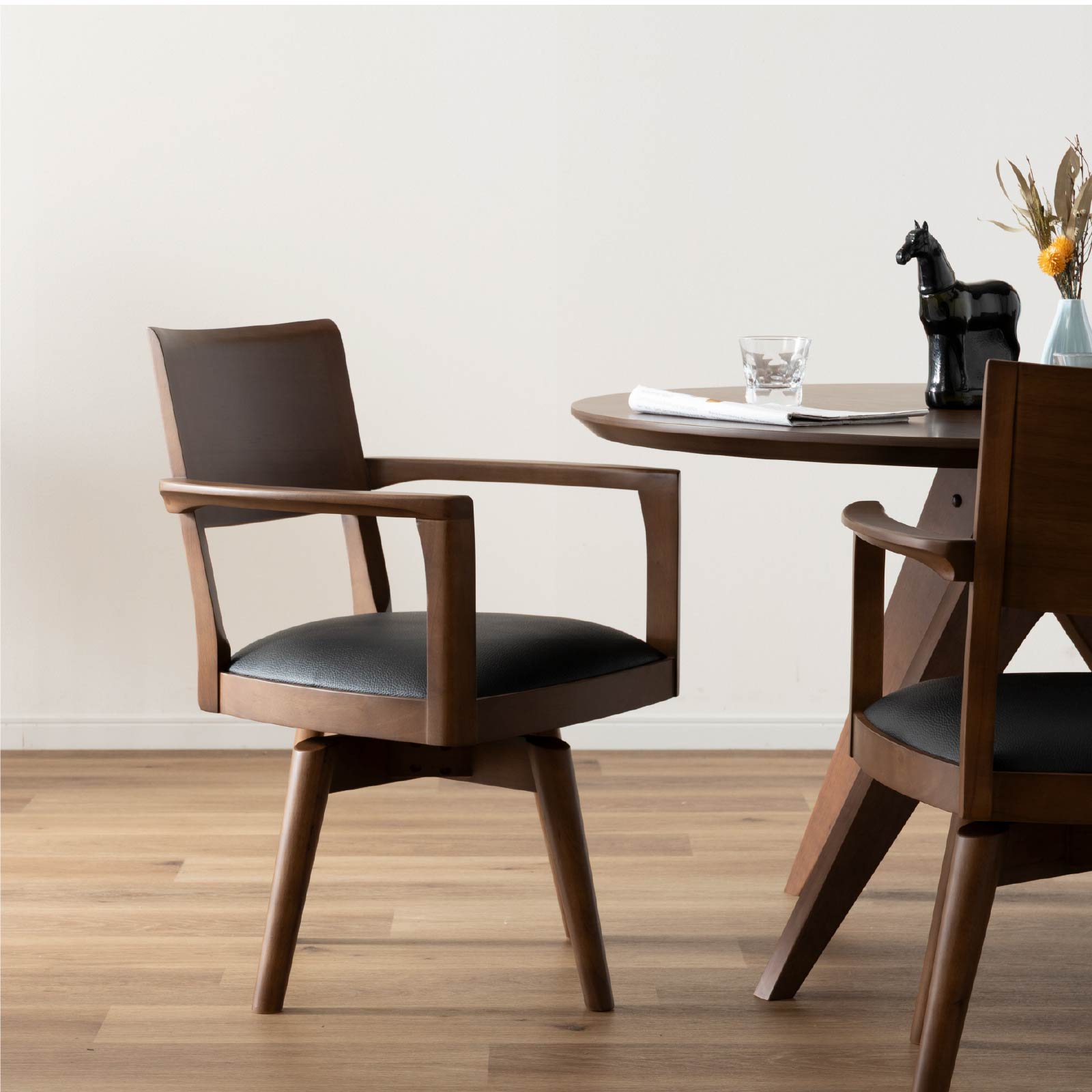 楽天市場】【最大1万円OFFクーポン配布中!】 ダイニングチェア 回転 肘