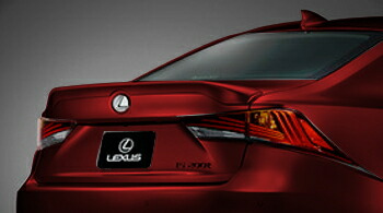 楽天市場】現行型（30系）前期～中期IS用 LEXUS純正 リアスポイラー