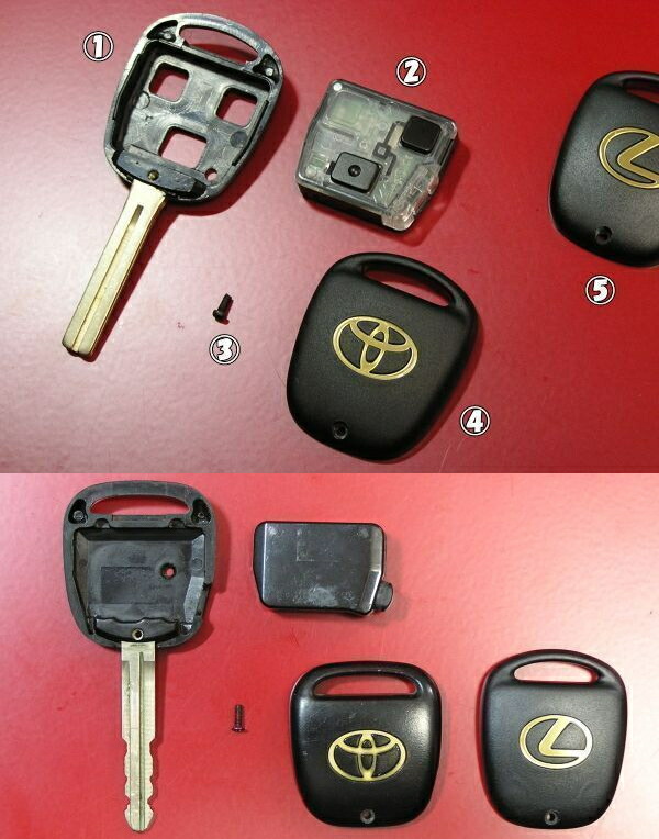 楽天市場】【210系ハイラックスサーフ】純正レクサスリモコンキー