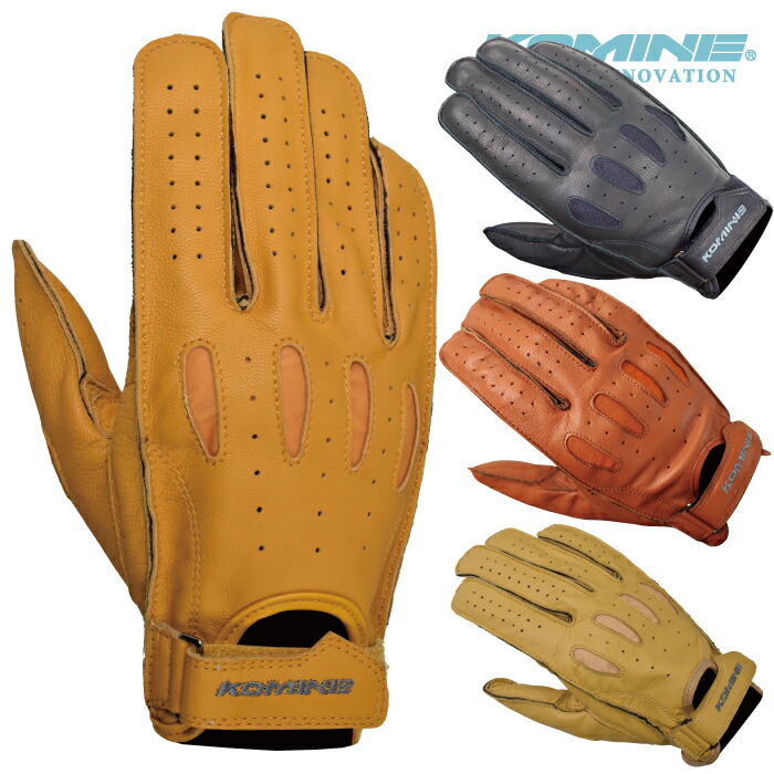 楽天市場】コミネ GK-161 ヴィンテージショートレザーグローブ KOMINE