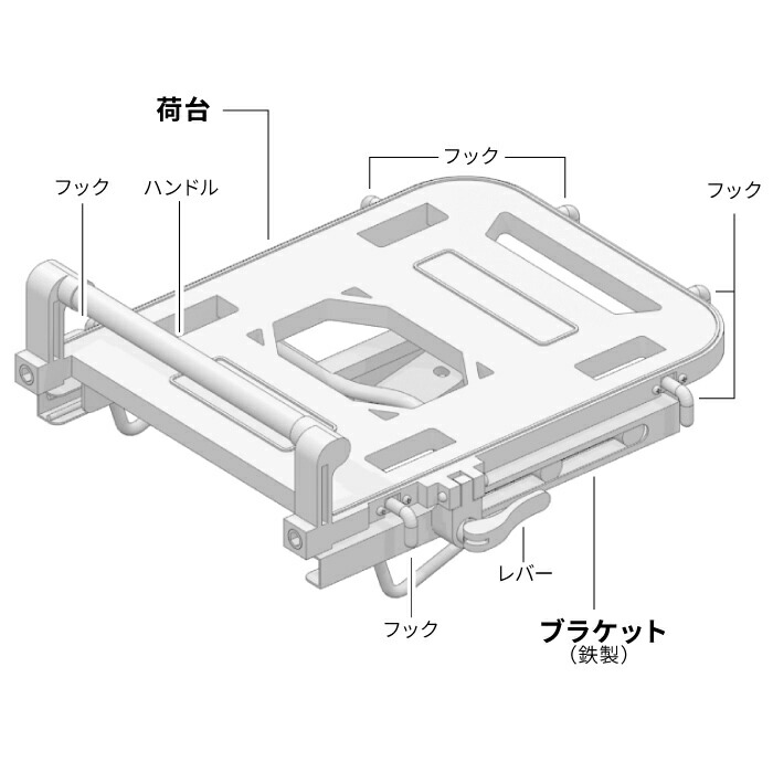 送料込 Rスペース スライドキャリア PCX125/150 R-SPACE スライド