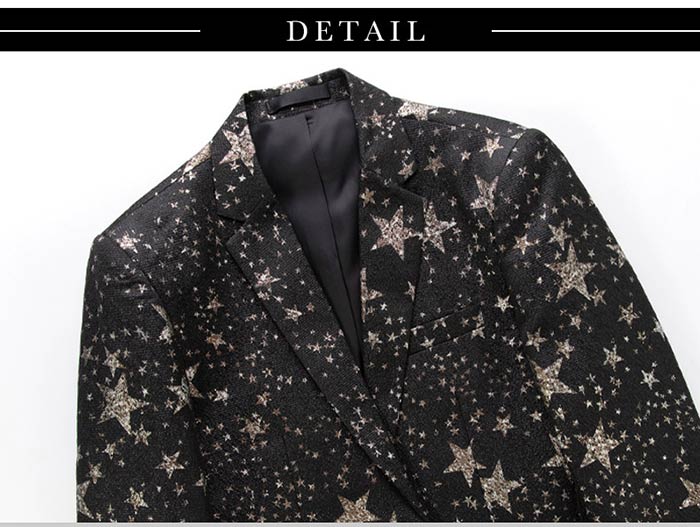 楽天市場】ジャケット メンズ 長袖 一つボタン テーラードジャケット