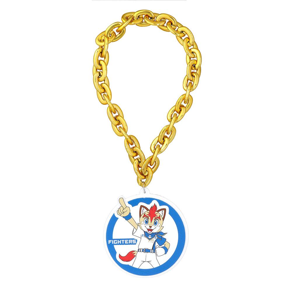 楽天市場】北海道日本ハムファイターズ承認 ビッグチェーンネックレス